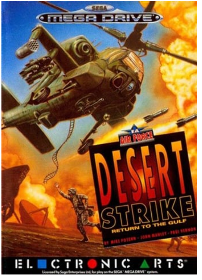 Desert Strike (Boxed with Manual)