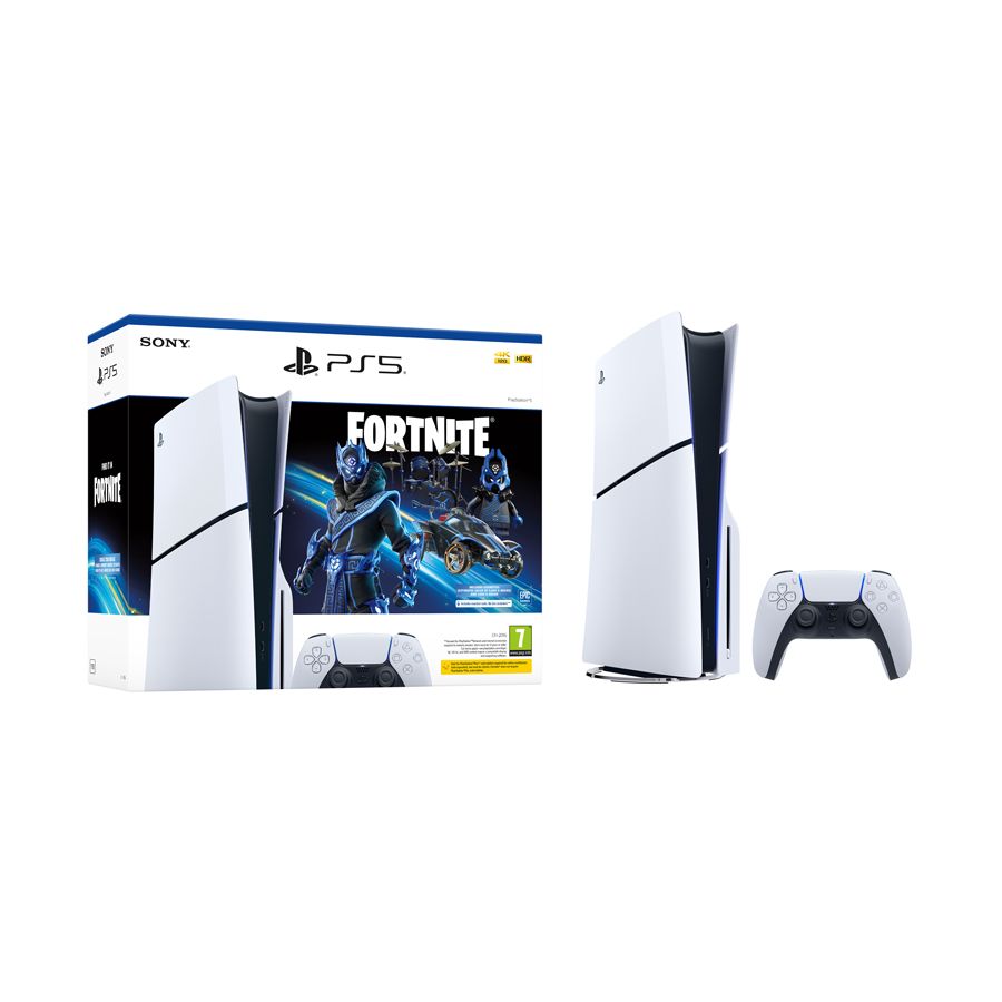PlayStation 5 Slim Console Fortnite Cobalt Star Bundle (PS5)