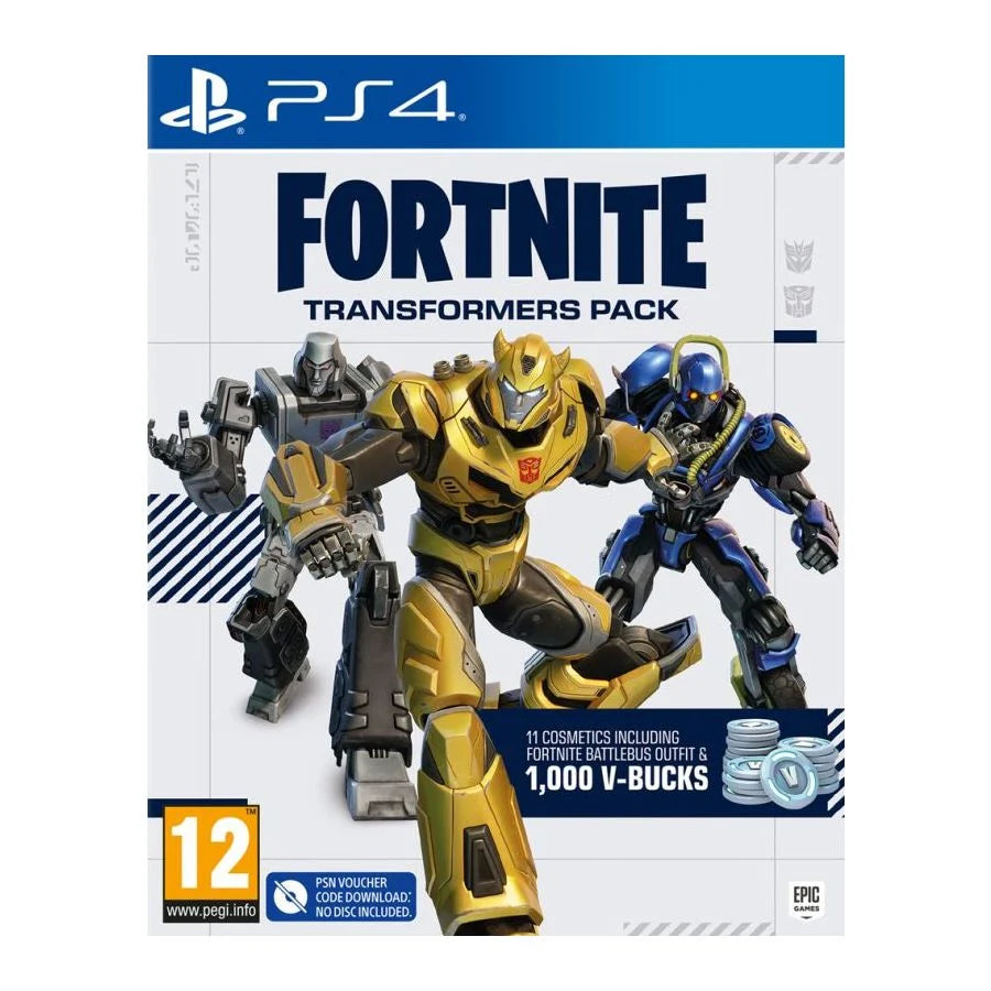 Fortnite Transformers Pack (Game Download Code in Box) - PS4