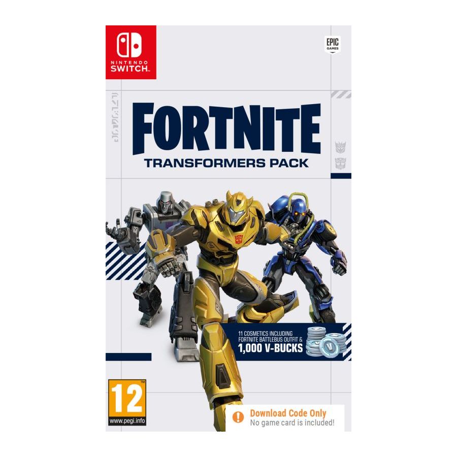 Fortnite - Transformers Pack [Code in a Box] (Switch)