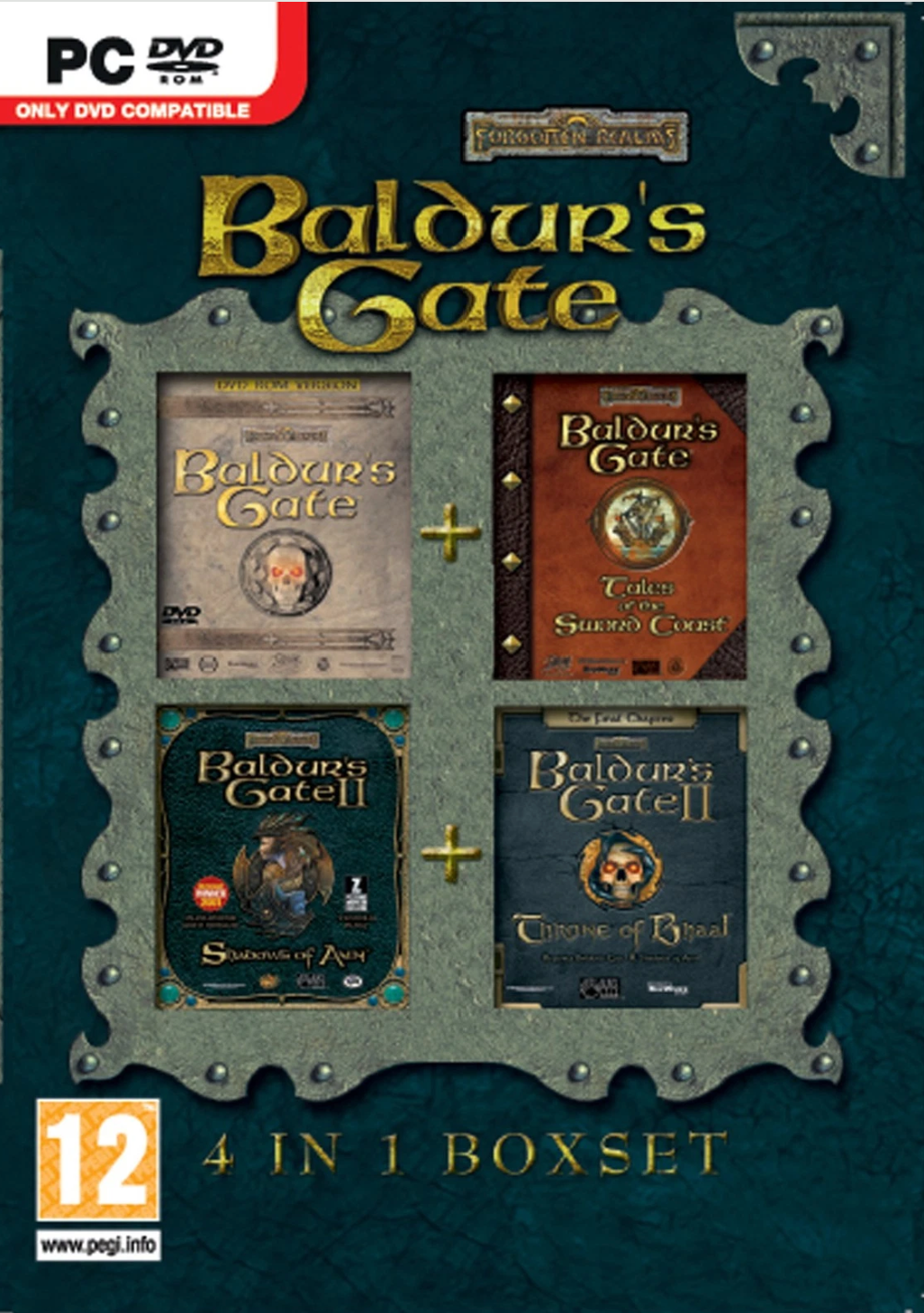 Baldur's Gate: 4 in 1 Box Set (PC DVD)