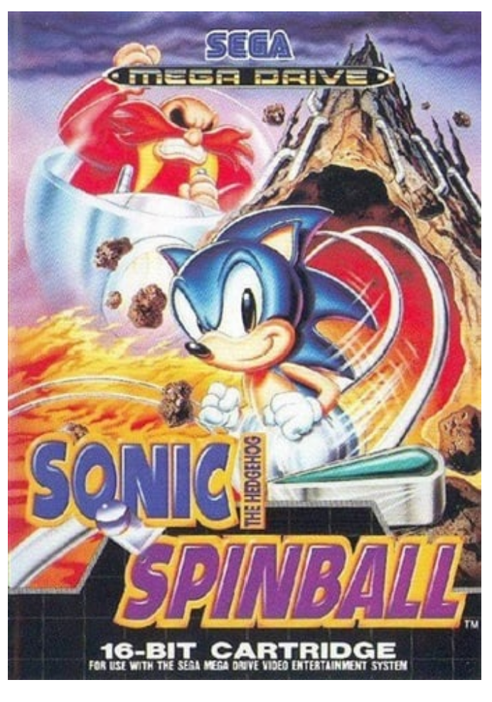 Sonic Spinball (Boxed with Manual)