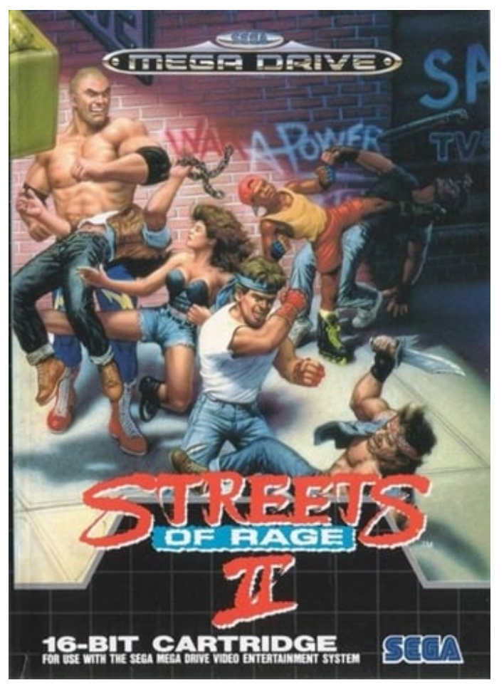 Streets Of Rage II 2 (Boxed with Manual)